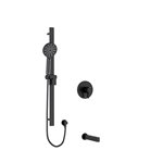 Riobel Paradox KIT1244PXTM 1/2 inch 2-way Type T/P coaxial system with spout and hand shower rail