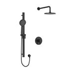 Riobel Paradox TKIT323PXTM Type TP thermostaticpressure balance 0.5 coaxial 2-way system with hand shower and shower head