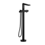 Riobel Parabola PB39 2-way Type T thermostatic coaxial floor-mount tub filler with hand shower