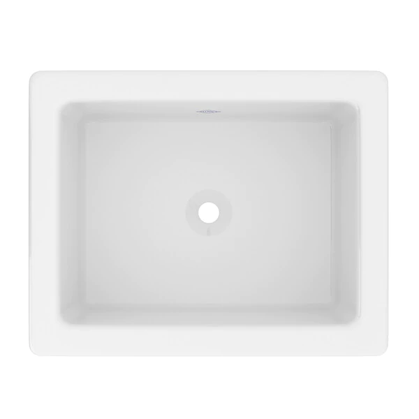 Shaws SB1814 Shaker Rectangular Undermount Or Drop-In Lavatory Fireclay Sink