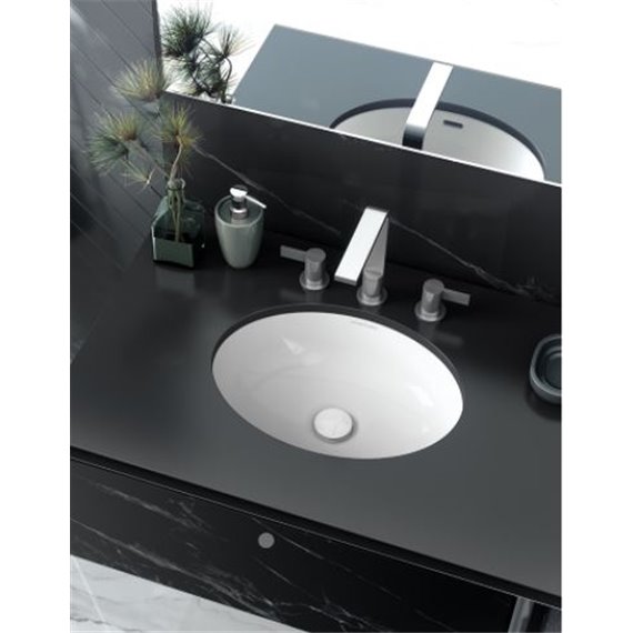 Victoria + Albert UB-KAA-46 Kaali 46 Undermount Oval Lavatory Sink