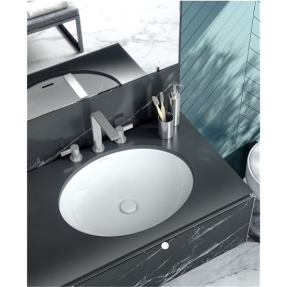 Victoria + Albert UB-KAA-60 Kaali 60 Undermount Oval Lavatory Sink