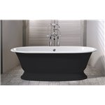 Victoria + Albert RAD-N-SW-OF+ELW-B-SW-OF Elwick 75" Freestanding Pedestal Bathtub