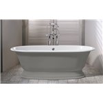 Victoria + Albert RAD-N-SW-OF+ELW-B-SW-OF Elwick 75" Freestanding Pedestal Bathtub