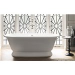 Victoria + Albert YOR-N York 69" Freestanding Bathtub With Pedestal Base