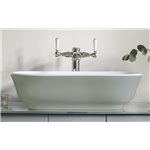 Victoria + Albert VB-AMT-60 Amiata 60 Rounded Rectangle Vessel Lavatory Sink