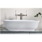 Victoria + Albert VB-AMT-60 Amiata 60 Rounded Rectangle Vessel Lavatory Sink