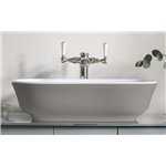 Victoria + Albert VB-AMT-60 Amiata 60 Rounded Rectangle Vessel Lavatory Sink