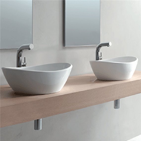 Victoria + Albert VB-AML-55 Amalfi Oval Vessel Lavatory Sink