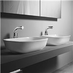 Victoria + Albert VB-AMT-60 Amiata 60 Rounded Rectangle Vessel Lavatory Sink