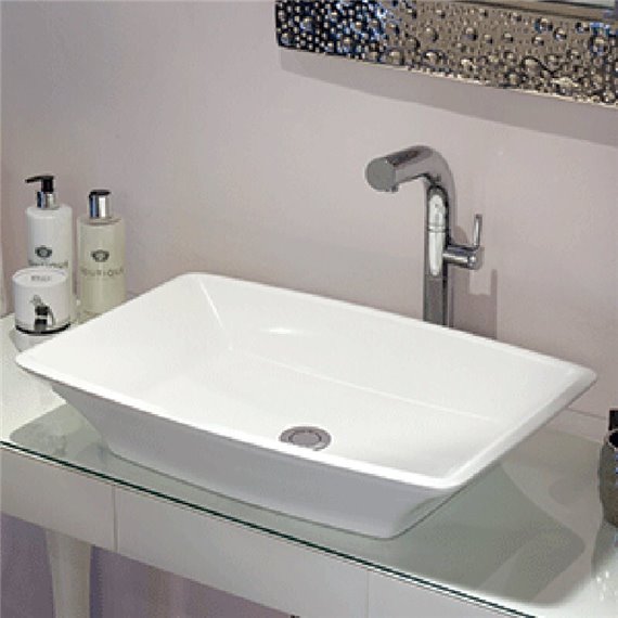 Victoria + Albert VB-RAV-60 Ravello 60 Rectangular Vessel Lavatory Sink