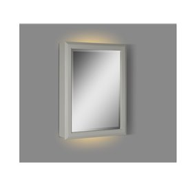 Fairmont Designs Charlottesville 20" LED Medicine Cabinet - right - Light Gray