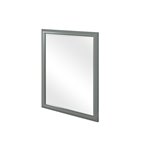 Fairmont Designs Revival 28" Mirror - Glossy Medium Gray