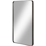 Fairmont Designs Reflections 24" Metal Frame Mirror - Brushed Nickel