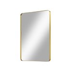 Fairmont Designs Reflections 24" Metal Frame Mirror - Brass