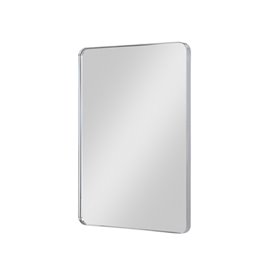 Fairmont Designs Reflections 24" Metal Frame Mirror - Polished Chrome