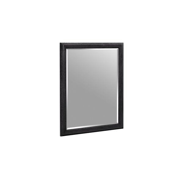 Fairmont Designs Charlottesville w/Nickel 28" Mirror - Vintage Black 