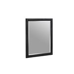 Fairmont Designs Charlottesville w/Nickel 28" Mirror - Vintage Black 