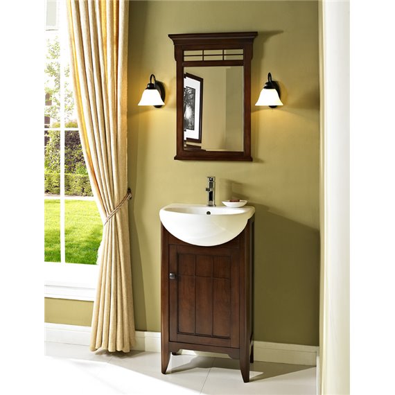 Fairmont Designs 169-V20 Prairie - pre-drilled - single hole - overall: 20 x 17 x 36