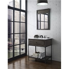 Fairmont Designs Toledo 30" Open Shelf Vanity - Driftwood Gray