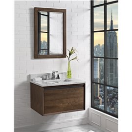 Fairmont Designs M4 30" Wall Mount Vanity - Natural Walnut