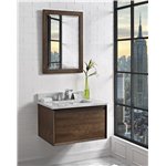 Fairmont Designs M4 30" Wall Mount Vanity - Natural Walnut