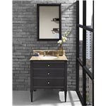 Fairmont Designs Charlottesville w/Nickel 30" Vanity - Vintage Black