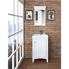 Fairmont Designs Shaker Americana 21x18" Vanity - Polar White