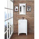 Fairmont Designs Shaker Americana 21x18" Vanity - Polar White