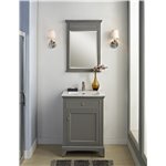 Fairmont Designs Smithfield 24" Vanity - Medium Gray