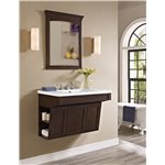 Fairmont Designs Shaker Americana 36" Wall Mount Vanity - Habana Cherry