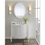 Fairmont Designs Belle Fleur 36" Vanity - Glossy White