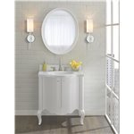 Fairmont Designs Belle Fleur 30" Vanity - Glossy White