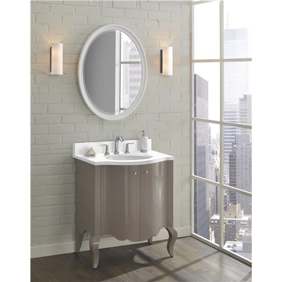 Fairmont Designs Belle Fleur 30" Vanity - Glossy Taupe