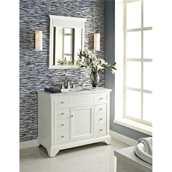 Fairmont Designs Framingham 42" Vanity - Polar White