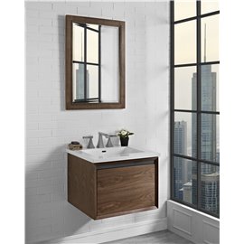 Fairmont Designs M4 24" Wall Mount Vanity - Natural Walnut