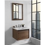 Fairmont Designs M4 24" Wall Mount Vanity - Natural Walnut