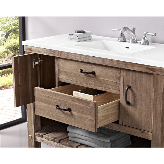 Fairmont Designs Napa 48" Open Shelf Vanity - Sonoma Sand