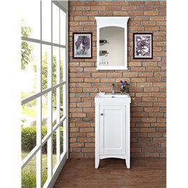 Fairmont Designs Shaker Americana 18x16" Vanity - Polar White