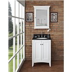 Fairmont Designs Shaker Americana 24" Vanity - Polar White