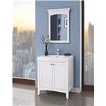 Fairmont Designs Shaker Americana 30x18" Vanity - Polar White