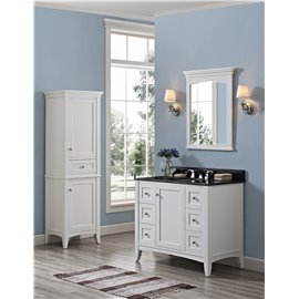 Fairmont Designs Shaker Americana 42" Vanity - Polar White