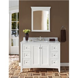 Fairmont Designs Shaker Americana 48" Vanity - Polar White