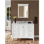 Fairmont Designs Shaker Americana 48" Vanity - Polar White