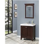 Fairmont Designs Shaker Americana 30x18" Vanity - Habana Cherry