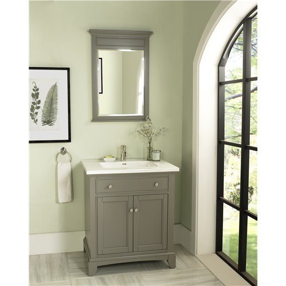 Fairmont Designs Smithfield 30" Vanity - Medium Gray