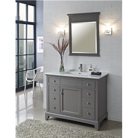 Fairmont Designs Smithfield 42" Vanity - Medium Gray