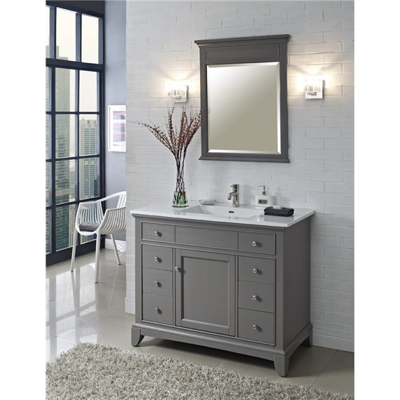 Fairmont Designs Smithfield 42" Vanity - Medium Gray