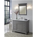 Fairmont Designs Smithfield 42" Vanity - Medium Gray