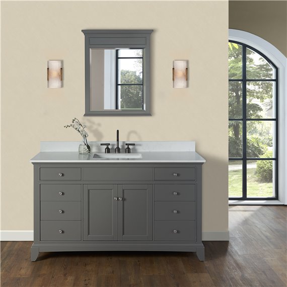 Fairmont Designs Smithfield 60" Vanity - Medium Gray